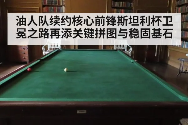 油人队续约核心前锋斯坦利杯卫冕之路再添关键拼图与稳固基石